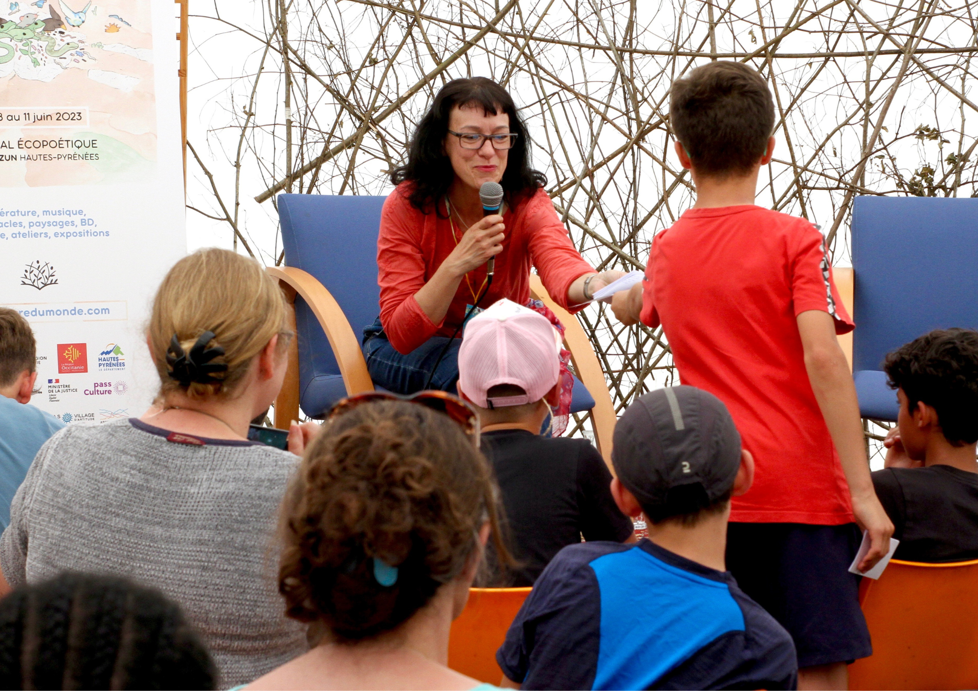 Rencontre avec Corinne Morel-Darleux lors du Festival Le murmure du monde 2023