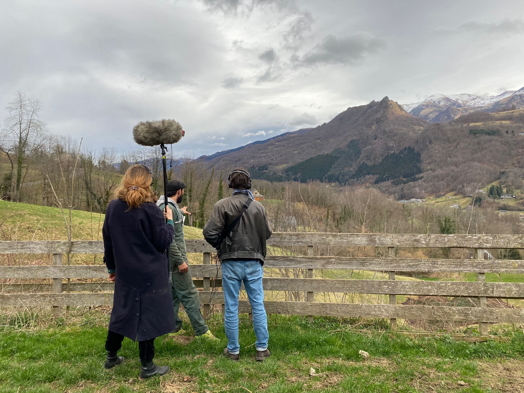 Le son de l'attente de la neige
